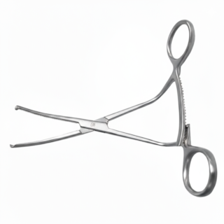 Pinça Kocher Angulada 14cm - QUINELATO