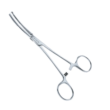 Pinça Kocher Curva 16cm - QUINELATO Pinça Kocher Curva 16cm - QUINELATO