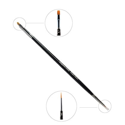 Pincel de Pelo Sintético Nº 24 - Tokuyama Pincel de Pelo Sintético Nº 24 - Tokuyama