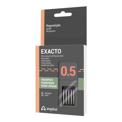 Pino Fibra de Vidro Exacto Gratis Broca Transmetal Refil - ANGELUS Pino Fibra de Vidro Exacto Gratis Broca Transmetal Refil - ANGELUS