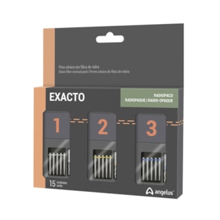 Pino Fibra de Vidro Exacto Kit - ANGELUS Pino Fibra de Vidro Exacto Kit - ANGELUS