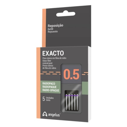 Pino Fibra de Vidro Exacto Sem Broca- ANGELUS Pino Fibra de Vidro Exacto Sem Broca- ANGELUS