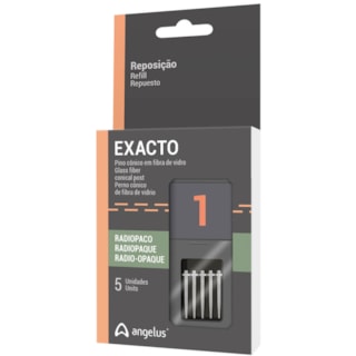 Pino Fibra de Vidro Exacto Sem Broca- ANGELUS Pino Fibra de Vidro Exacto Sem Broca- ANGELUS