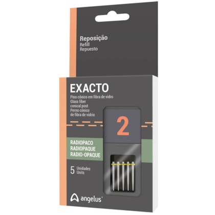 Pino Fibra de Vidro Exacto Sem Broca- ANGELUS Pino Fibra de Vidro Exacto Sem Broca- ANGELUS