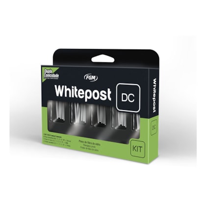 PINO FIBRA DE VIDRO WHITEPOST DC - FGM PINO FIBRA DE VIDRO WHITEPOST DC - FGM