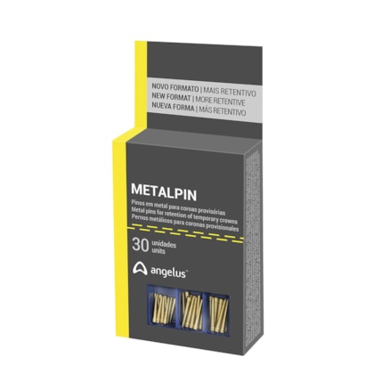Pino Metálico Provisório Metalpin - ANGELUS Pino Metálico Provisório Metalpin - ANGELUS