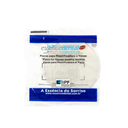 Placa Cristal Redonda - Essence Dental Placa Cristal Redonda - Essence Dental