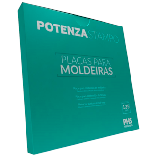 PLACA DE BORRACHA QUADRADA POTENZA STAMPO 1.0MM - PHS PLACA DE BORRACHA QUADRADA POTENZA STAMPO 1.0MM - PHS