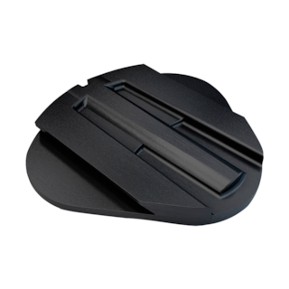 PLACA DE MONTAGEM TRILHO ALUMÍNIO - BIO ART PLACA DE MONTAGEM TRILHO ALUMÍNIO - BIO ART