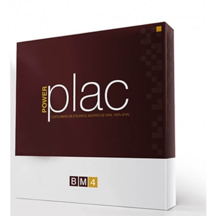 Placa PowerPlac Quadrada 1.0mm - BM4 Placa PowerPlac Quadrada 1.0mm - BM4