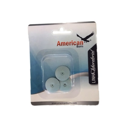 Polidor de Cerâmica Fino Lentilha - AMERICAN BURRS Polidor de Cerâmica Fino Lentilha - AMERICAN BURRS