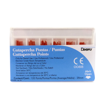 PONTA DE GUTA CALIBRADA 45/80  - DENTSPLY PONTA DE GUTA CALIBRADA 45/80  - DENTSPLY