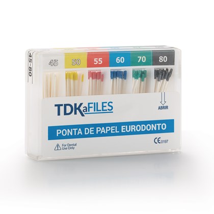 Ponta de Papel ISO N°45/80 - TDK