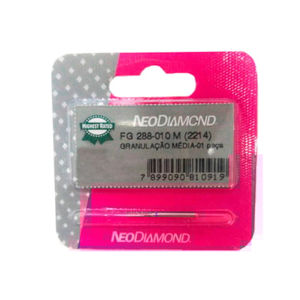Ponta Diamantada FG Cilíndrica Extremidade Ogival - NEODIAMOND