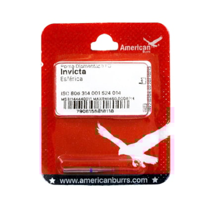 Ponta Diamantada FG Esférica Invicta - American Burrs Ponta Diamantada FG Esférica Invicta - American Burrs