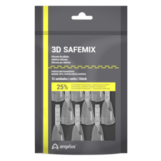 Ponta Misturadora para Silicone de Adição 3D Safemix - ANGELUS Ponta Misturadora para Silicone de Adição 3D Safemix - ANGELUS