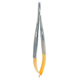 Porta Agulha Castroviejo Reto Especial com Wídia - GOLGRAN