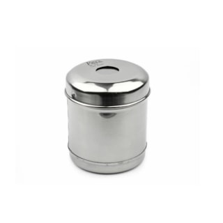 Porta Algodão Limpo com Mola Inox 08x10cm - FAVA