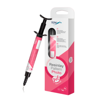 Resina Acrílica para Provisório Resinlay Pattern Photo Gel Rosa - TDV Resina Acrílica para Provisório Resinlay Pattern Photo Gel Rosa - TDV