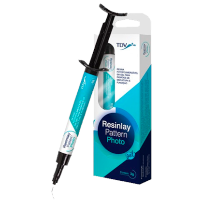 RESINA ACRÍLICA PARA PROVISÓRIO RESINLAY PATTERN PHOTO GEL - TDV RESINA ACRÍLICA PARA PROVISÓRIO RESINLAY PATTERN PHOTO GEL - TDV