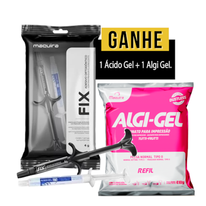 RESINA ORTODÔNTICA FIX KIT - MAQUIRA RESINA ORTODÔNTICA FIX KIT - MAQUIRA