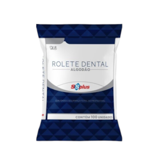 Rolete Dental de Algodão - SSPLUS Rolete Dental de Algodão - SSPLUS