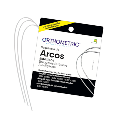 SEQUÊNCIA DE ARCOS ESTÉTICOS COPPER - ORTHOMETRIC SEQUÊNCIA DE ARCOS ESTÉTICOS COPPER - ORTHOMETRIC