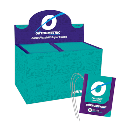 Sequência de Arcos Flexy NiTi Redondo Superior Inferior - ORTHOMETRIC Sequência de Arcos Flexy NiTi Redondo Superior Inferior - ORTHOMETRIC