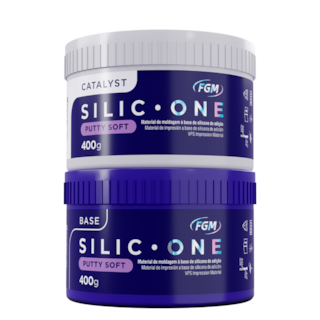 SILICONE ADICAO SILIC ONE PUTTY + LIGHT MINI KIT 400G FGM