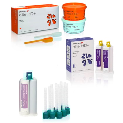 Silicone de Adição Elite HD+ Occlufast - ZHERMACK Silicone de Adição Elite HD+ Occlufast - ZHERMACK