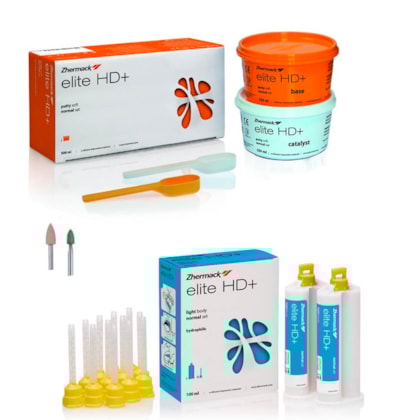 Silicone de Adição Elite HD+ - ZHERMACK Silicone de Adição Elite HD+ - ZHERMACK