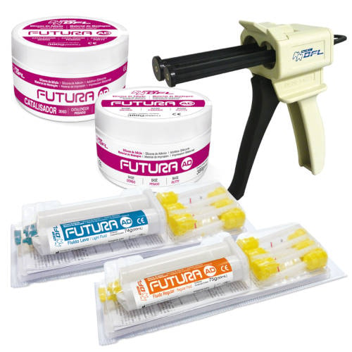 SILICONE DE ADIÇÃO FUTURA AD + PISTOLA - NOVA DFL