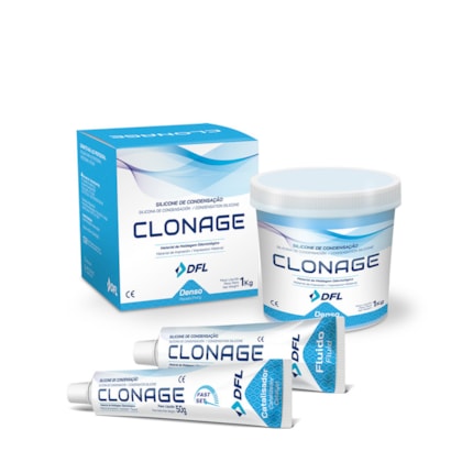 SILICONE DE CONDENSAÇÃO CLONAGE - NOVA DFL SILICONE DE CONDENSAÇÃO CLONAGE - NOVA DFL