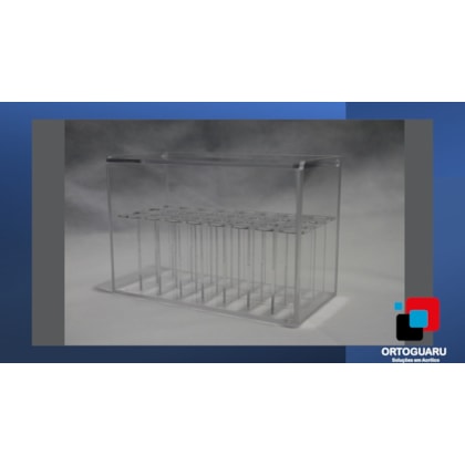 Suporte Porta Bengalinha(24 Cores) Com Grade - ORTOGUARU