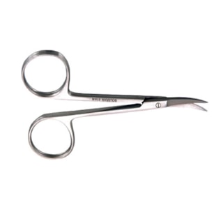 TESOURA IRIS CURVA 11,5CM - GOLGRAN