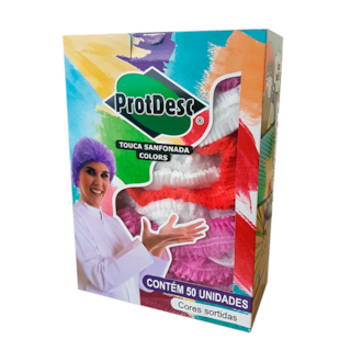Touca Cirúrgica Sanfonada Colors - PROTDESC Touca Cirúrgica Sanfonada Colors - PROTDESC