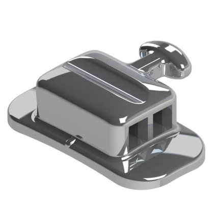 Tubo Duplo Edgewise P/Solda (16,17,26,27,36,37,46,47) Gancho Central .022" - MO Tubo Duplo Edgewise P/Solda (16,17,26,27,36,37,46,47) Gancho Central .022" - MO