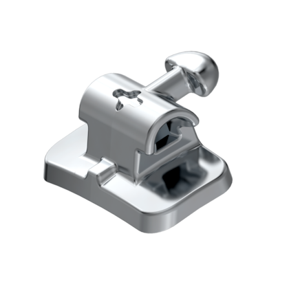 TUBO EDGEWISE SIMPLES PARA COLAGEM COM GANCHO SL 22 - ORTHOMETRIC TUBO EDGEWISE SIMPLES PARA COLAGEM COM GANCHO SL 22 - ORTHOMETRIC