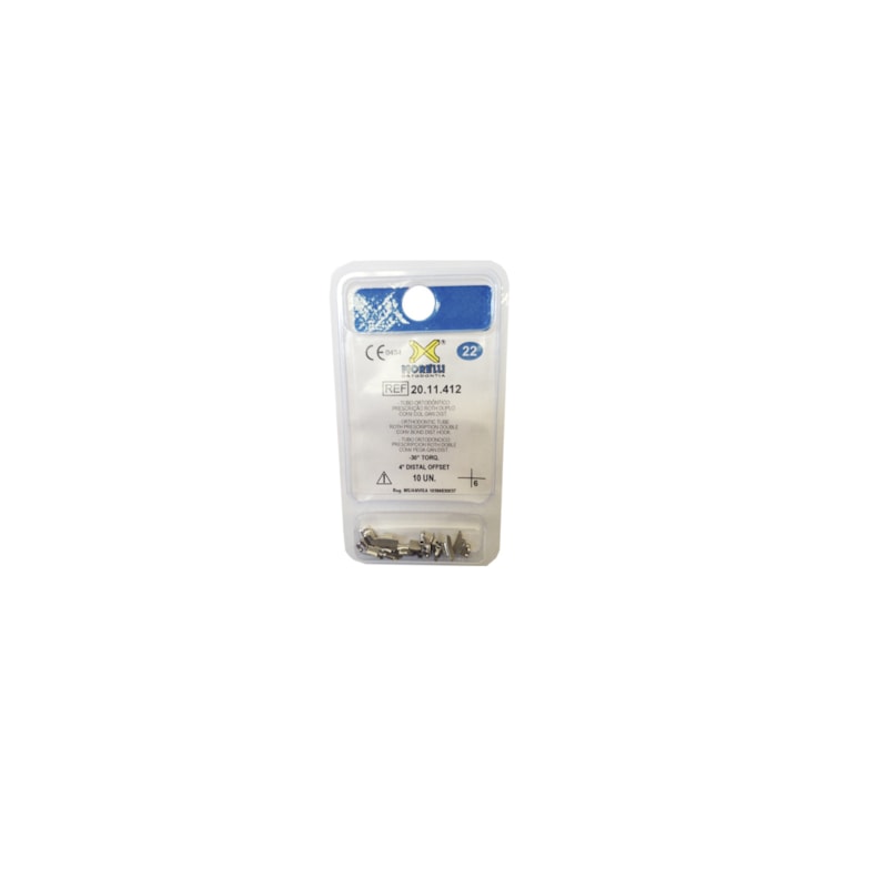 Tubo Met lico Roth Simples Slot 018 Solda MORELLI ODONTO MASTER