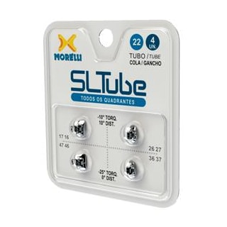 Tubo Simples para Colagem SLTUBE .022" C/4 Quadrantes - Morelli