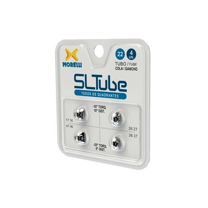 Tubo Simples para Colagem SLTUBE .022" C/4 Quadrantes - Morelli